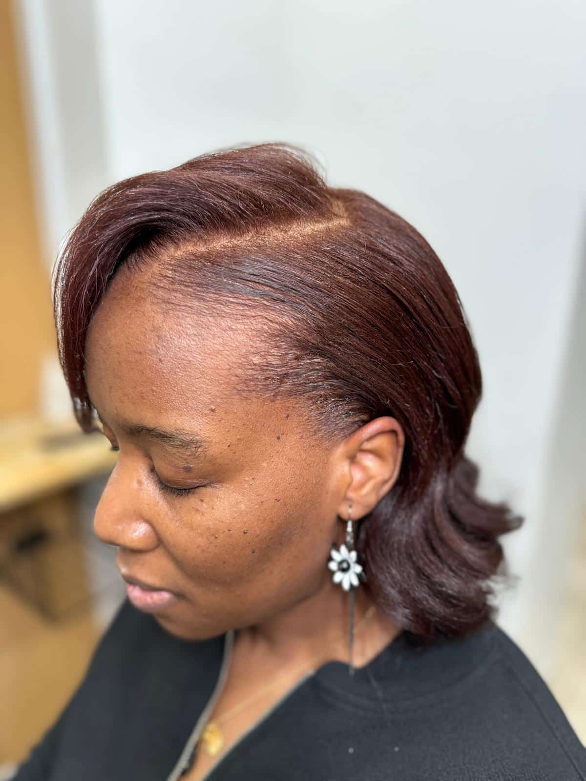 Préparation des cheveux texturés avant une coloration