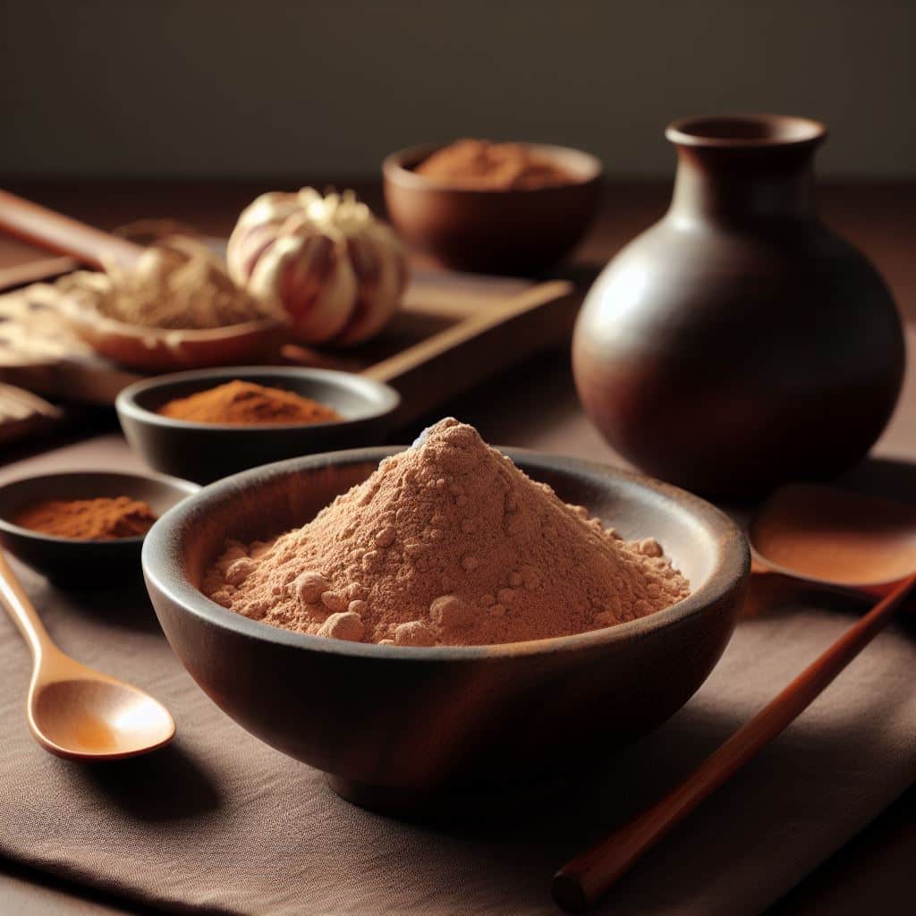 Produits naturels et poudres indiennes pour les cheveux